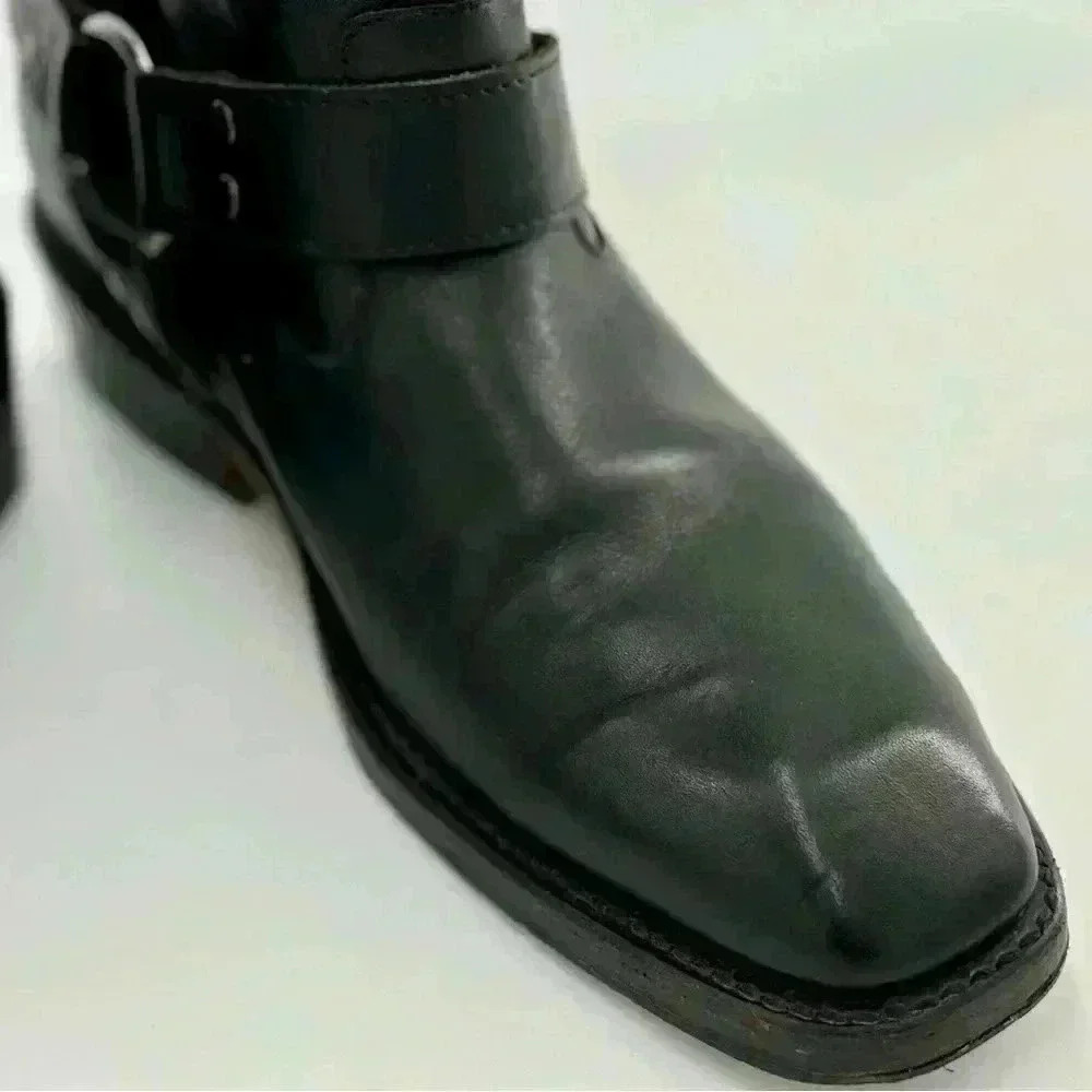 John Fluevog Original Men’s Black Leather Boots in size 9M - Picture 14 of 17